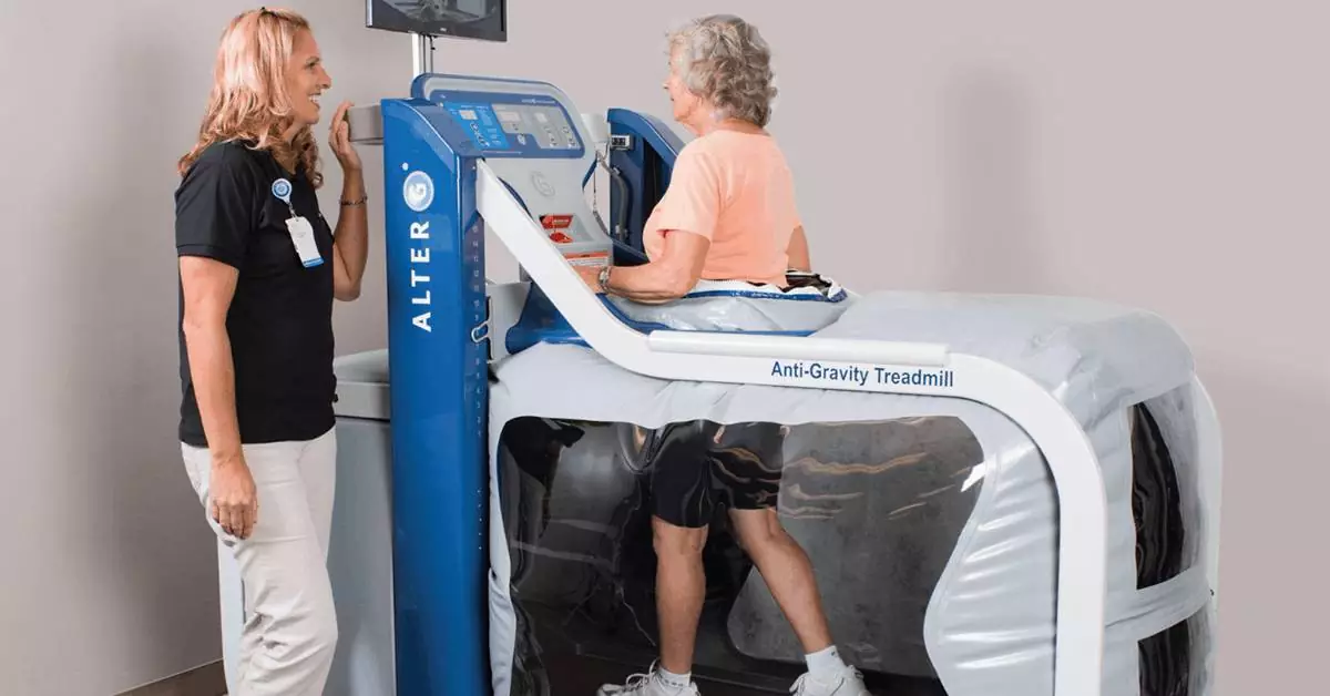 Body-Weight Supported Anti-Gravity Walking System