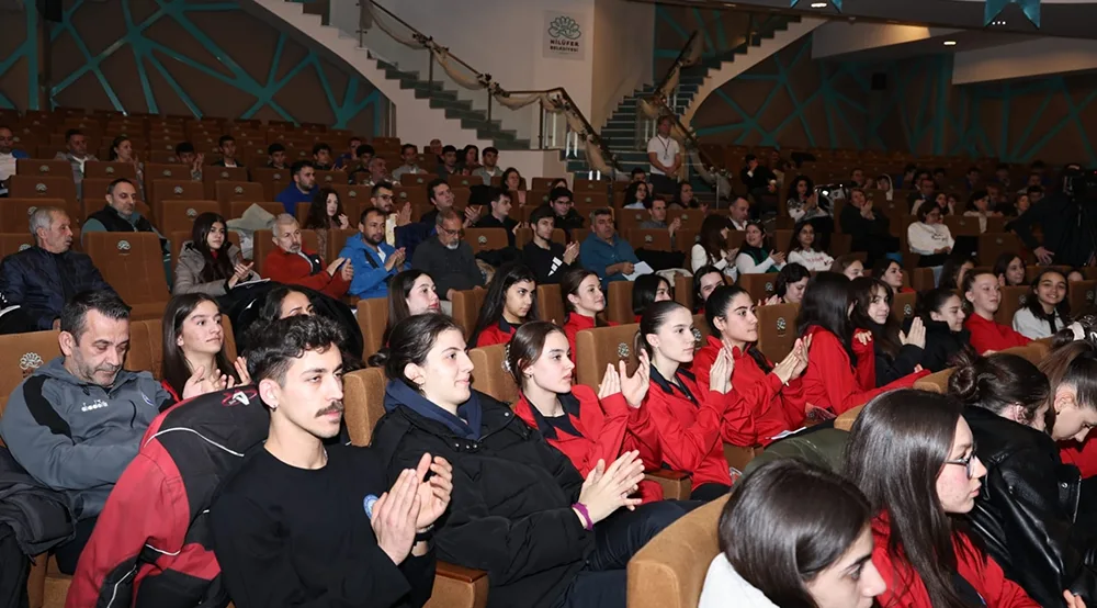 Bursa Nilüfer’de sporcuların ‘sağlık’ buluşması